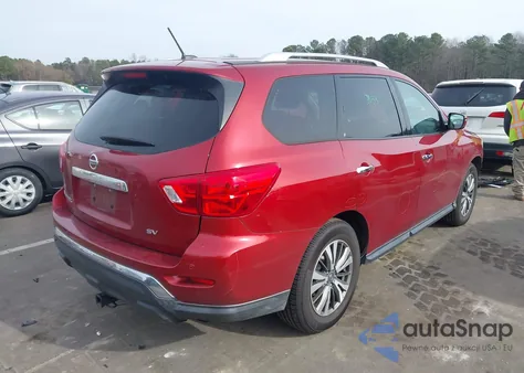 2017 Nissan Pathfinder Sv z USA, uszkodzony, nr VIN 5N1DR2MN4HC634524